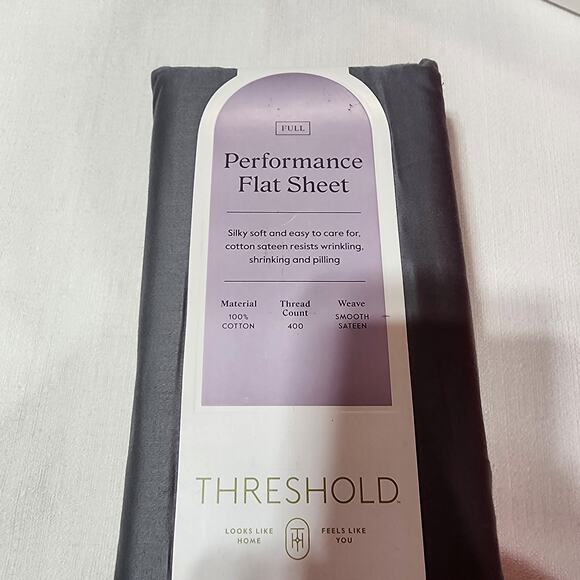 Threshold W85'' x L96'' performance flat sheets - Picture 3 of 9